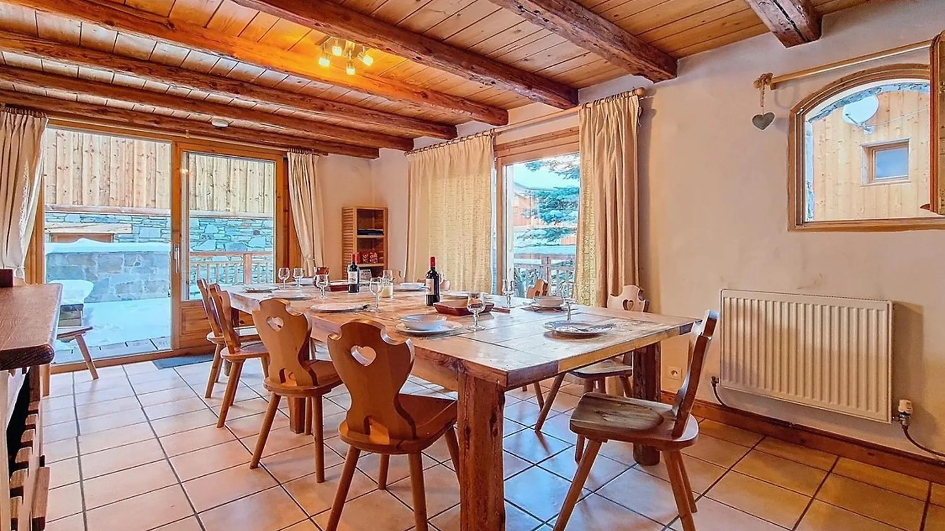 Chalet Luxueux 12 Pers, Sauna, Cheminee Et Parking A Saint-Martin-De-Belleville - Fr-1-344-1226 0*,  France